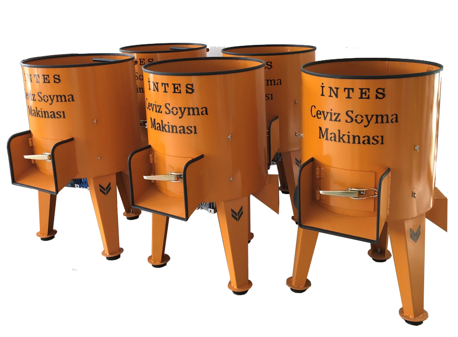 intes ceviz soyma makinası 170 lt Standart Devirli 2HP professional (walnut machine)