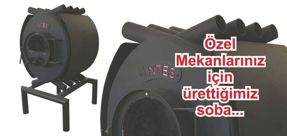 İntes Odun Sobası rus sobası ikinci el