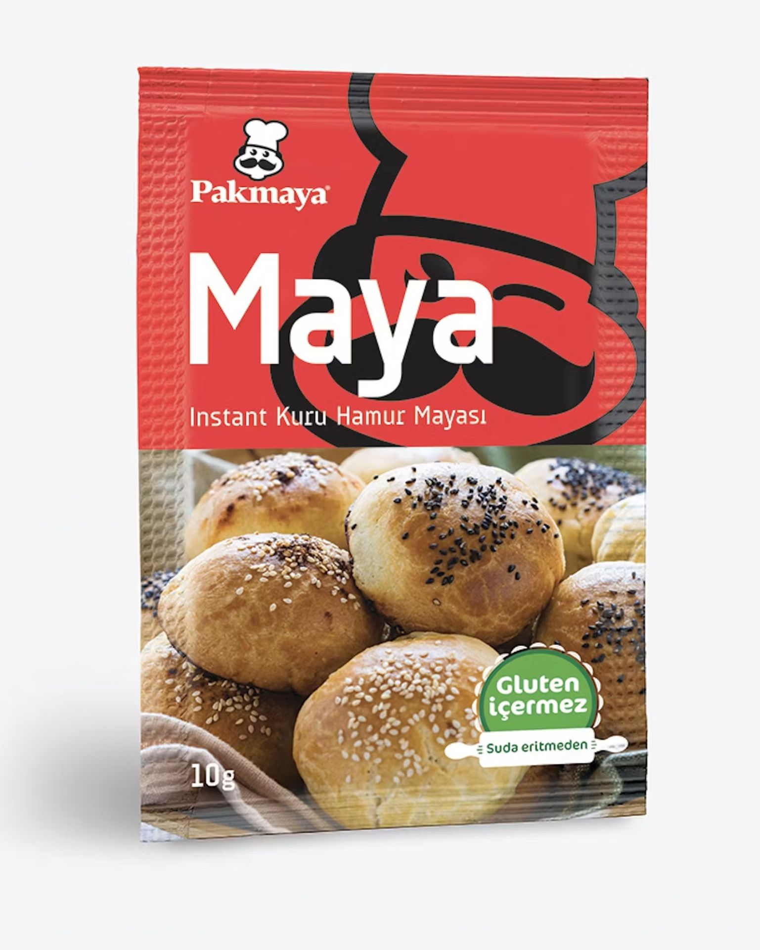Kuru maya PakMaya (Glutensiz)