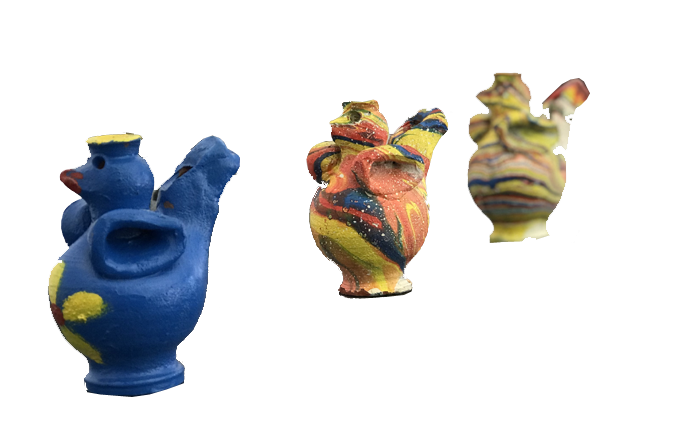 Mini Toprak Düdük (sulu bülbül sesi çıkartan)